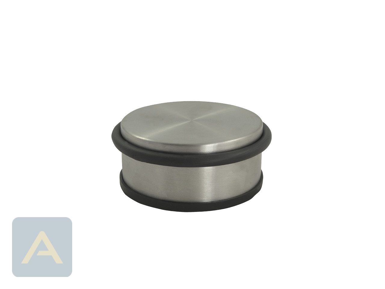 Türstopper flach Edelstahl Türkis RAL5025