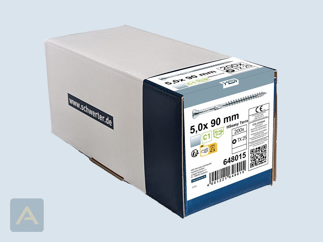 HSeasy Terra Inox - im Profipack