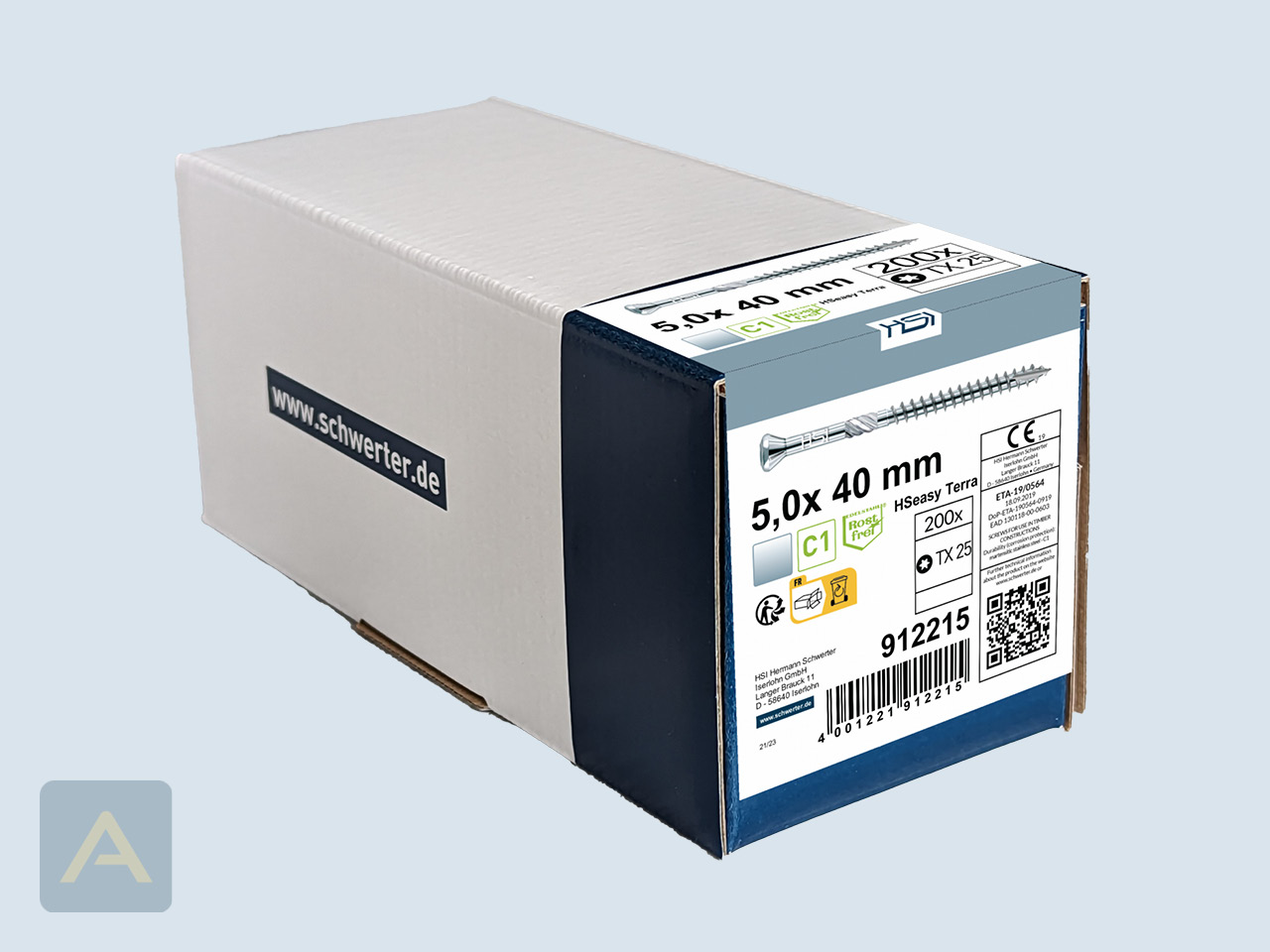 HSeasy Terra Inox - im Profipack