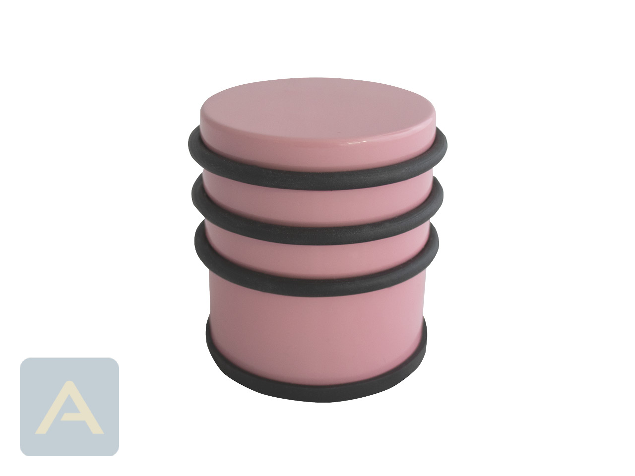 Türstopper - hoch - Edelstahl rosa