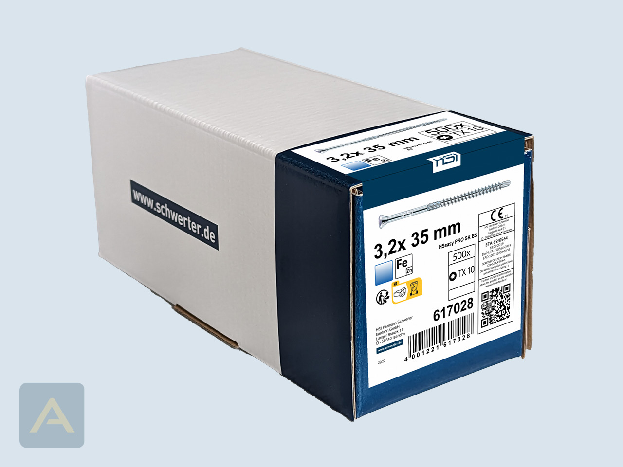 HSeasy PRO SK BS Dielenschraube - im Profipack