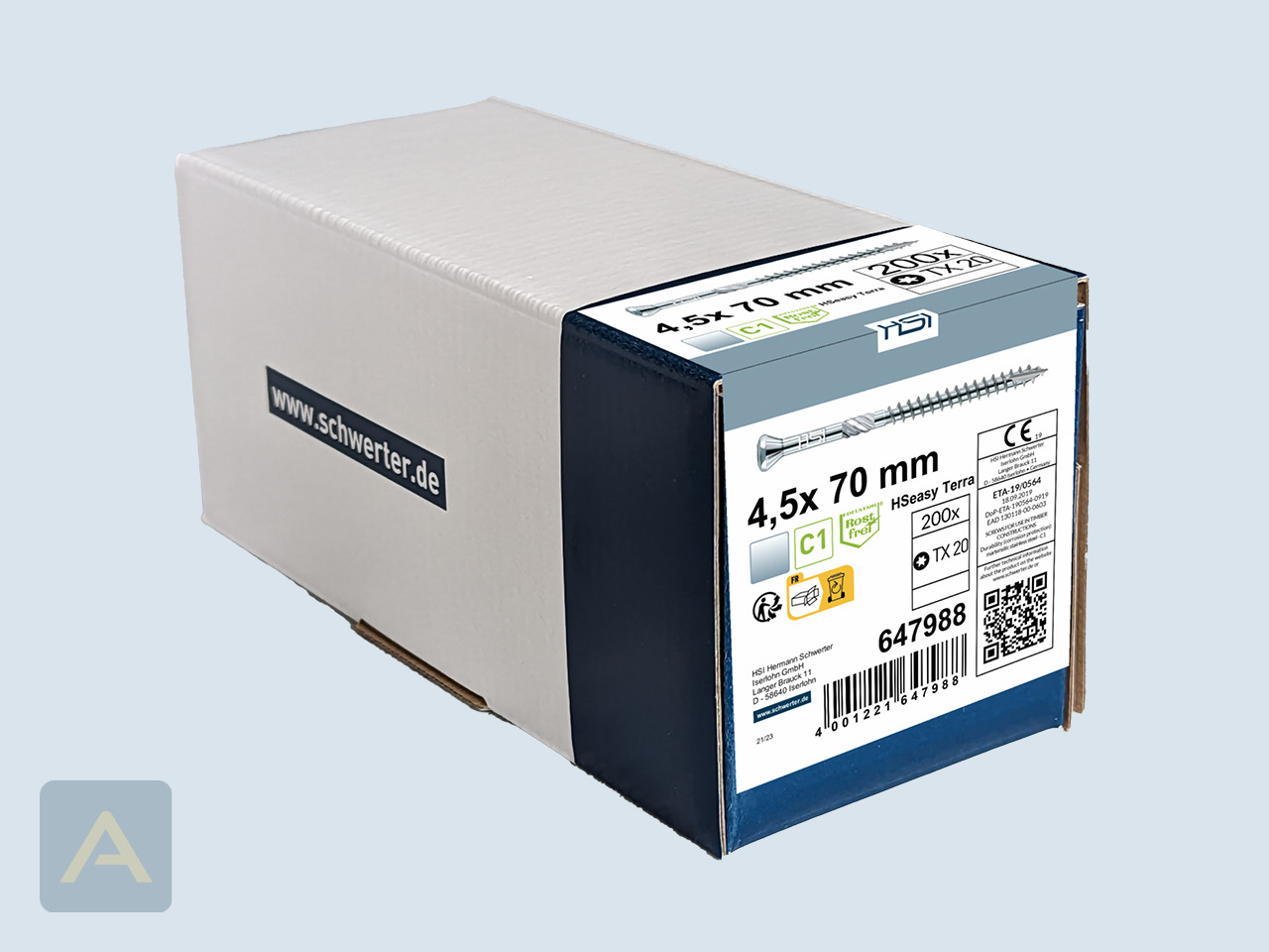 HSeasy Terra Inox - im Profipack