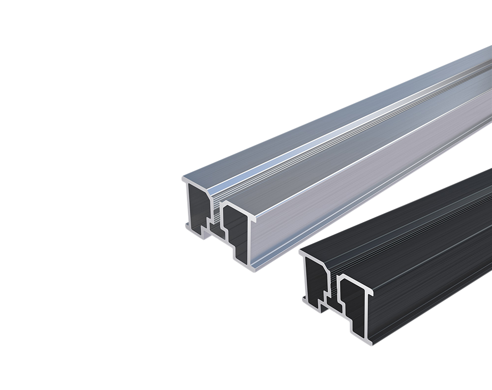 HS Terra Systec Multiprofil H24 24 x 40 x 4000 mm, schwarz