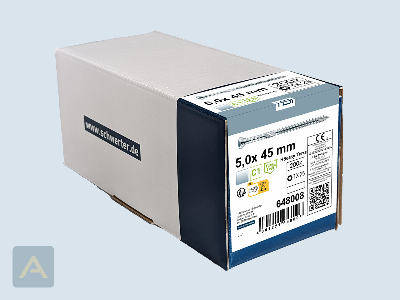 HSeasy Terra Inox - im Profipack