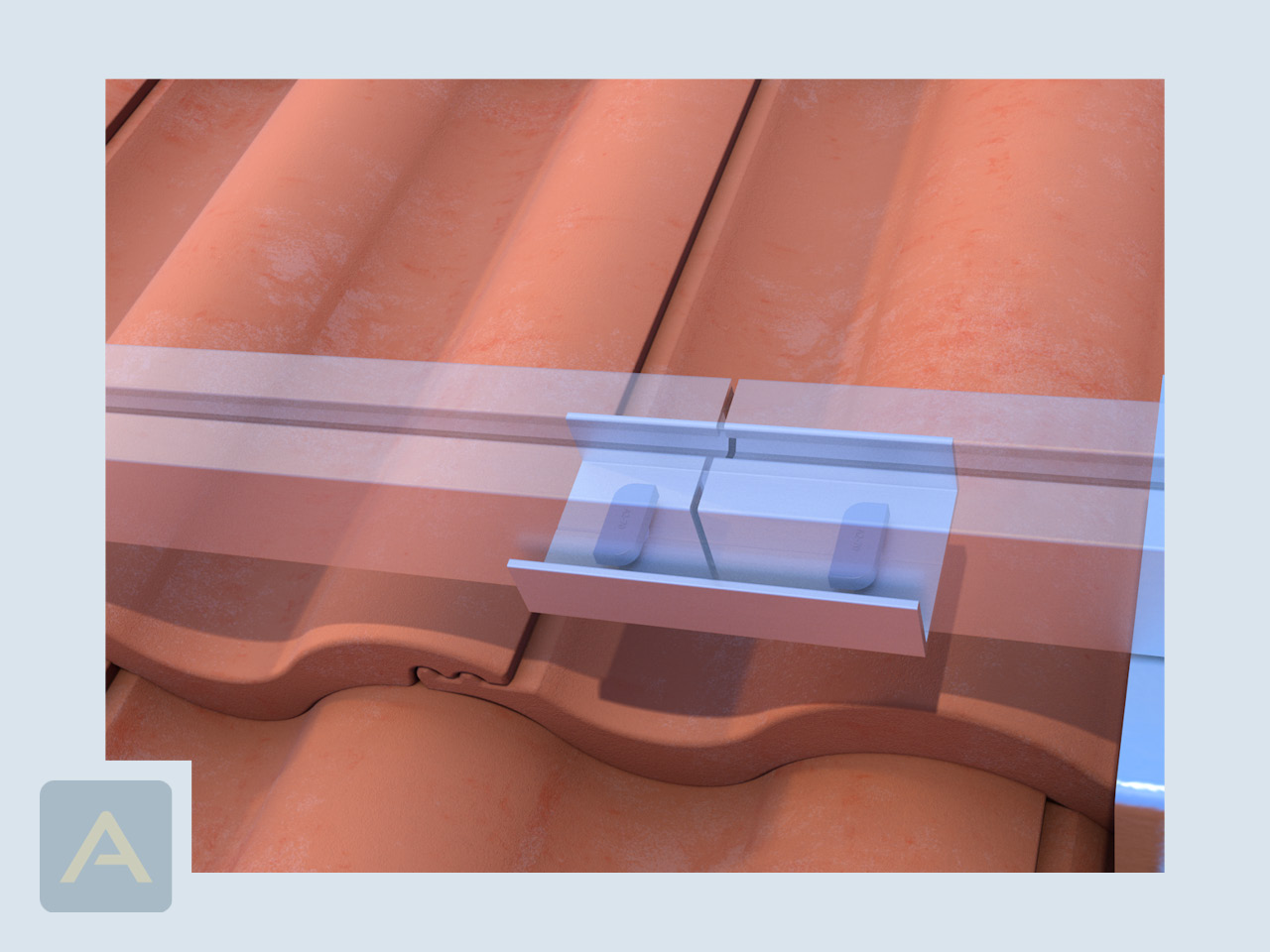 Anwendung vom U-Profilverbinder Anwendung vom U-Profilverbinder