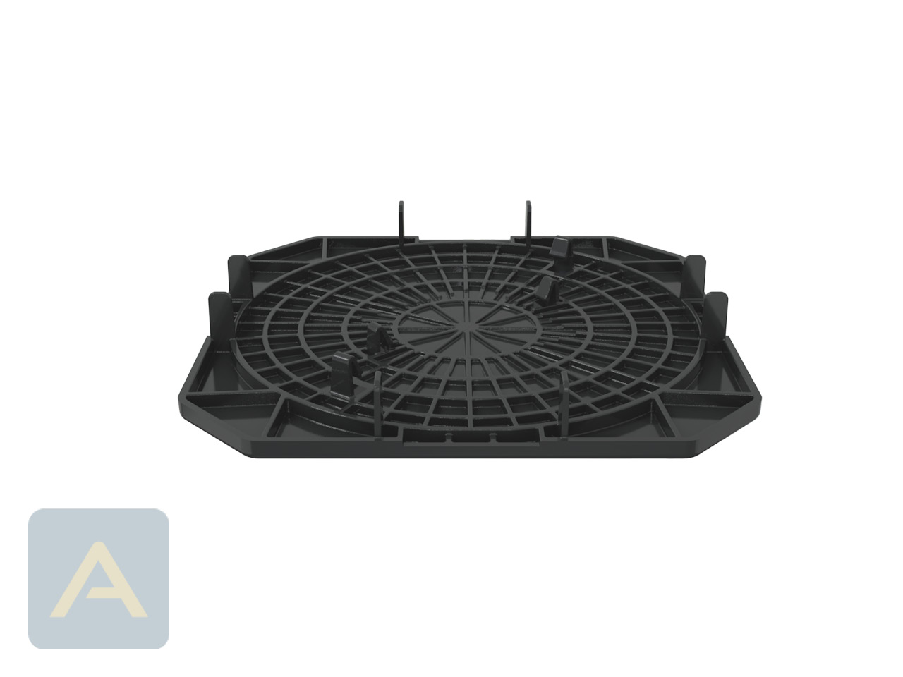 Lastverteilplatte PP 28 x 210 x 210 mm Lastverteilplatte PP 28 x 210 x 210 mm