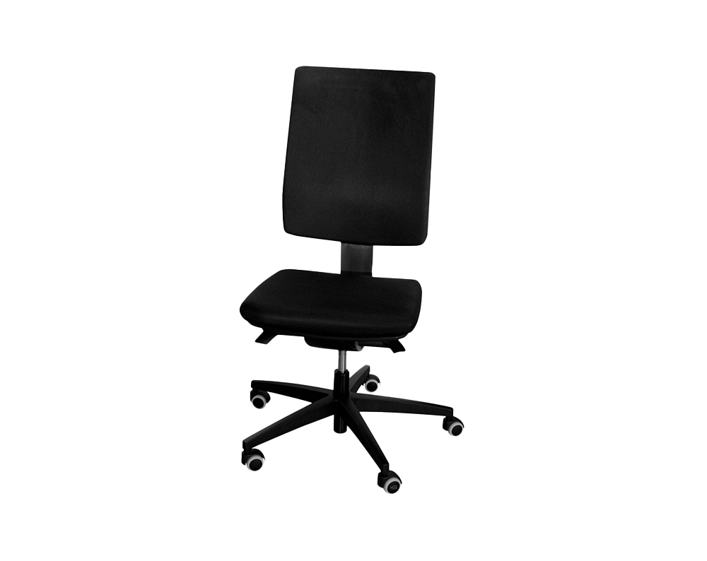 Büro mit Drehstuhlrolle aus Kunsstoff