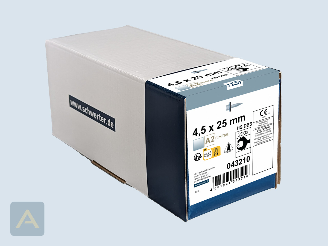 BiGHTY DBS - Dünnblechschraub - im Profipack
