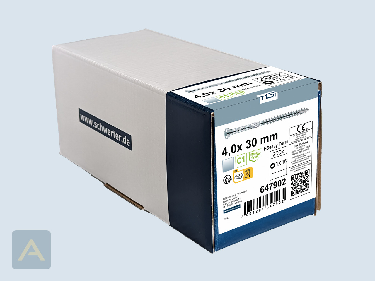 HSeasy Terra Inox - im Profipack