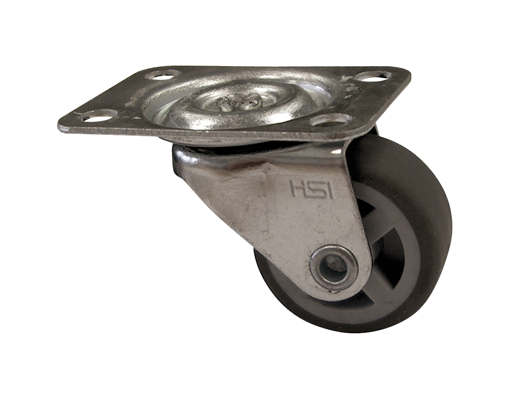 Parkettlenkrolle mit Gummirad