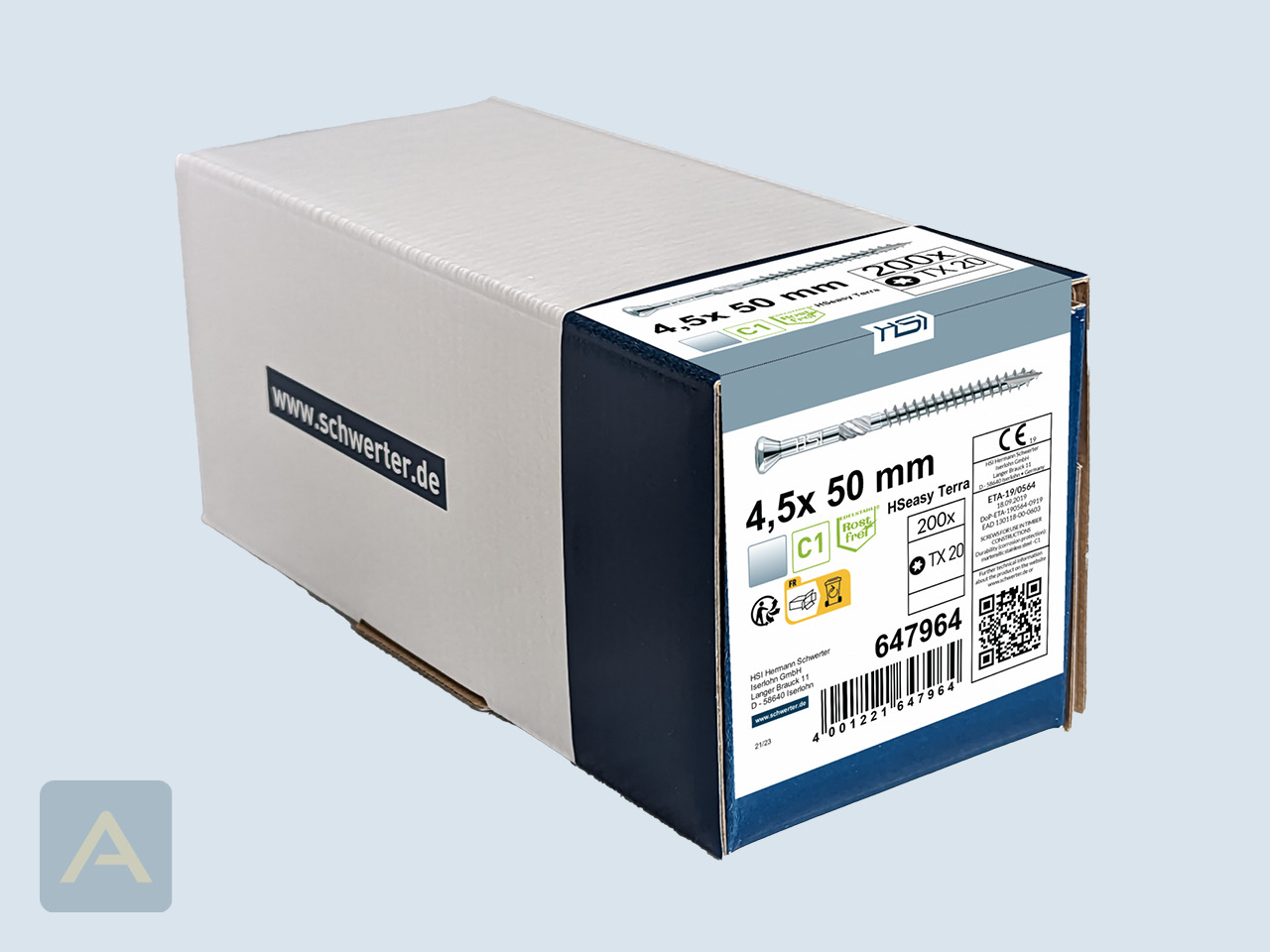 HSeasy Terra Inox - im Profipack