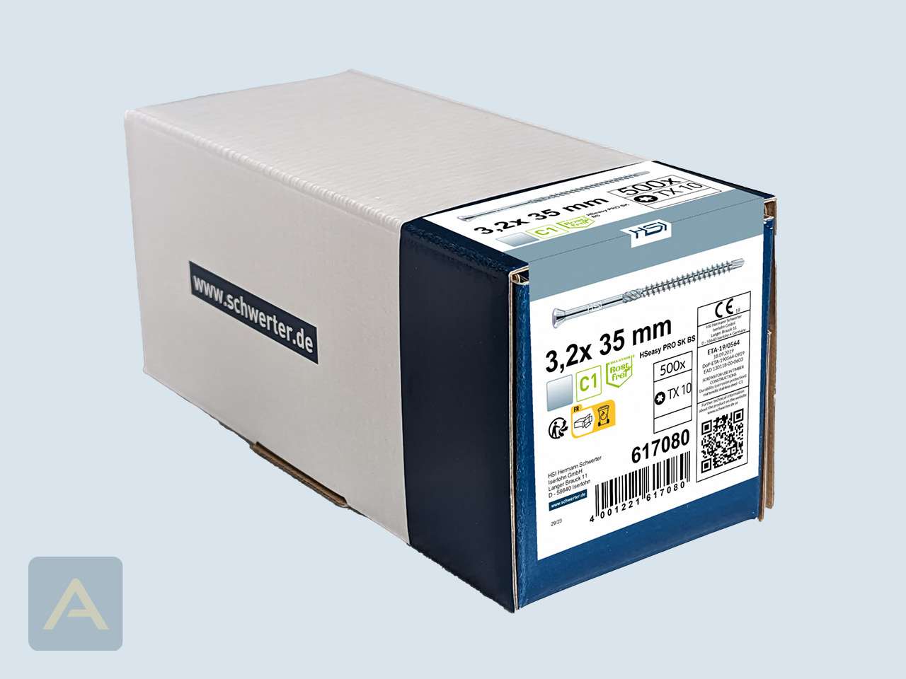 HSeasy PRO SK BS Dielenschraube - im Profipack