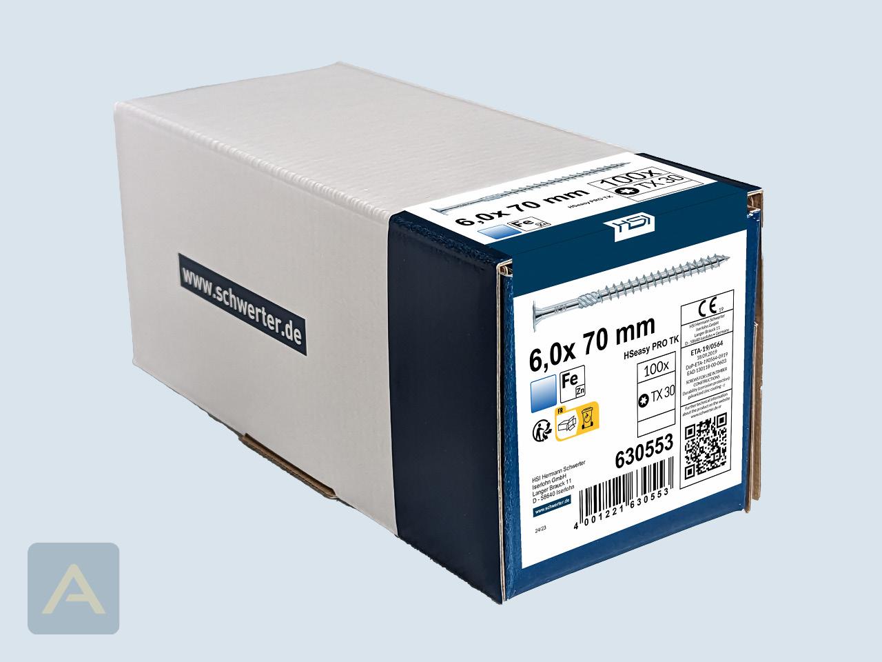 HSeasy PRO TK -Einzeln mit EAN-Fahne