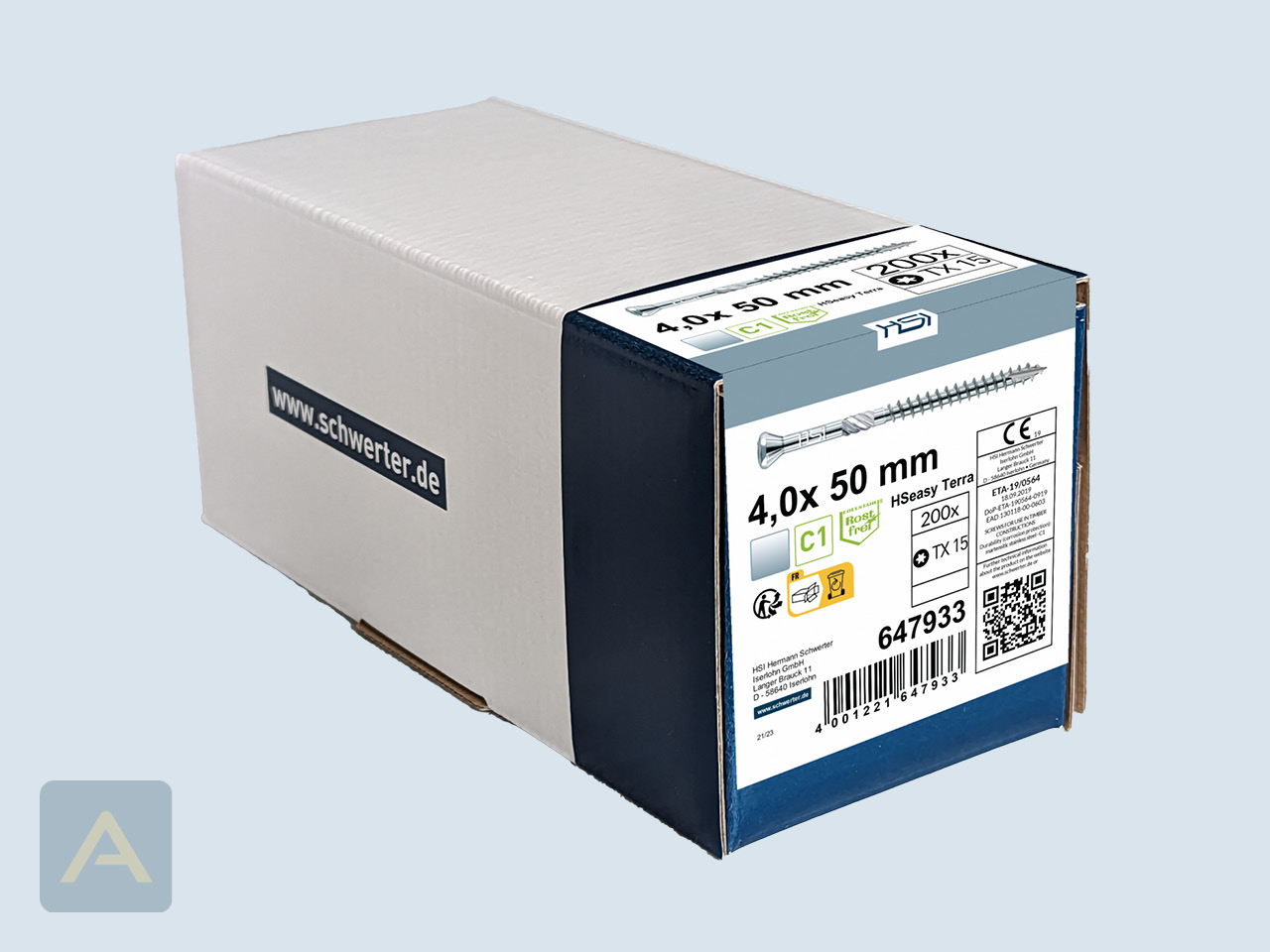 HSeasy Terra Inox - im Profipack